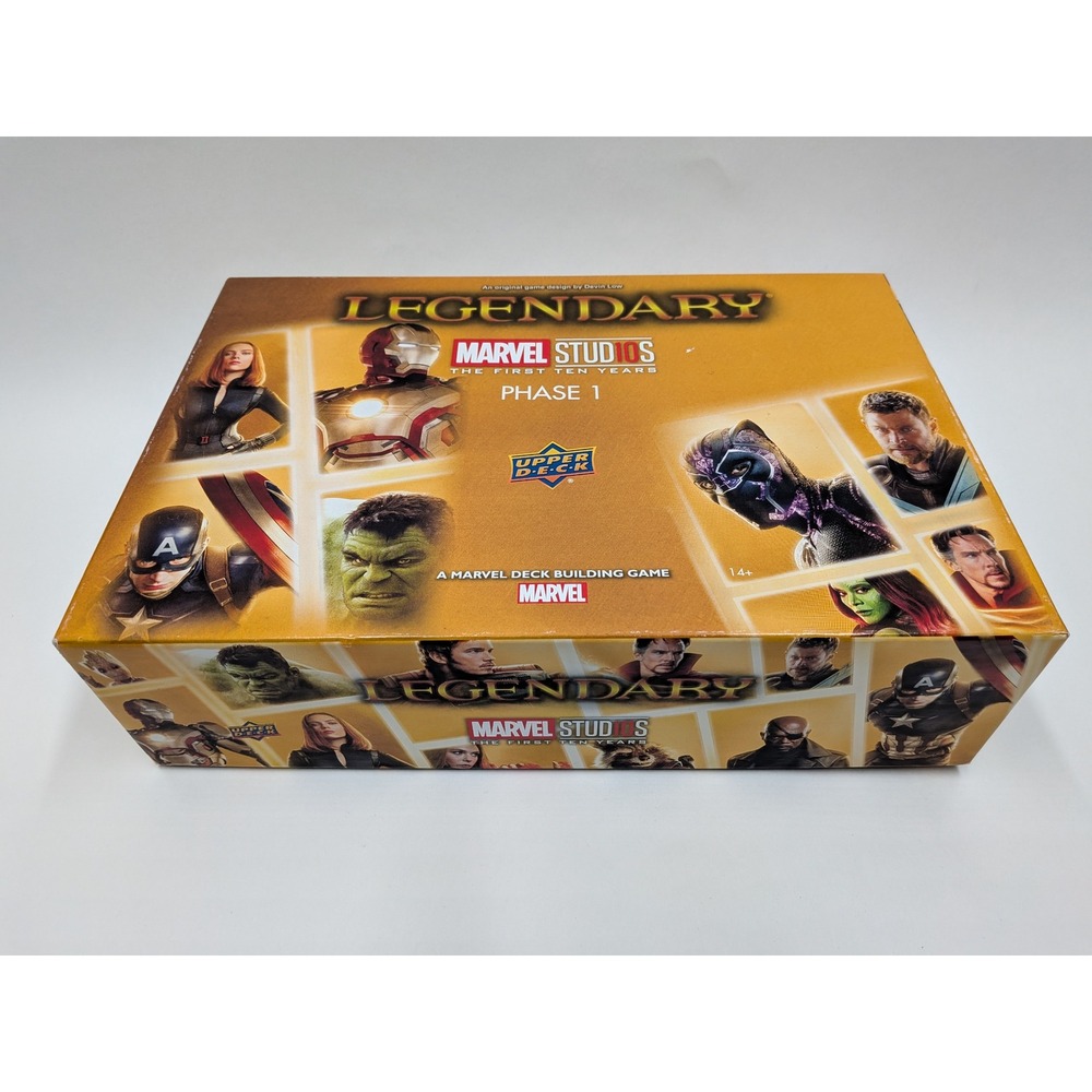 Upper Deck Legendary Marvel Studios The First Ten Years Phase 1 Card Game MCU